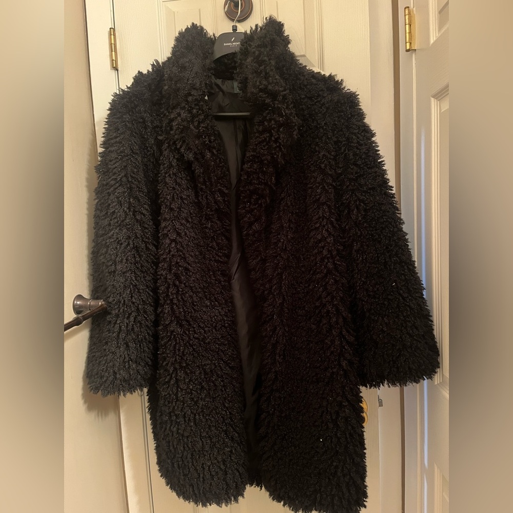 Wild fable teddy bear coat